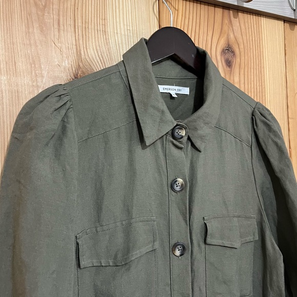 Emerson Fry Olive Midi Dress - Picture 5 of 14